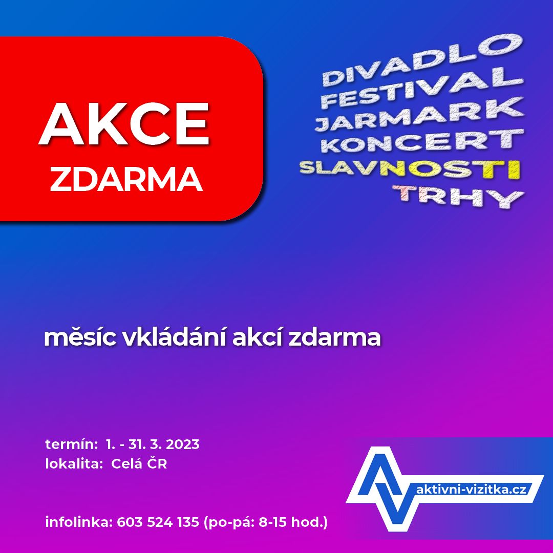 Přidávejte akce 
