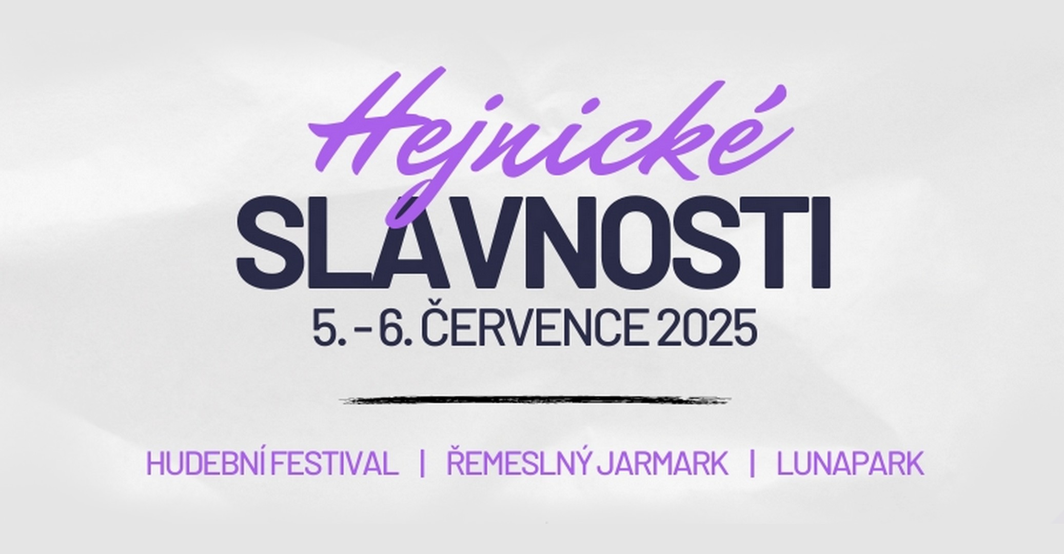 Hejnické slavnosti 2025
