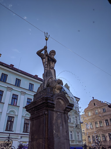 Neptunova kašna, Liberec