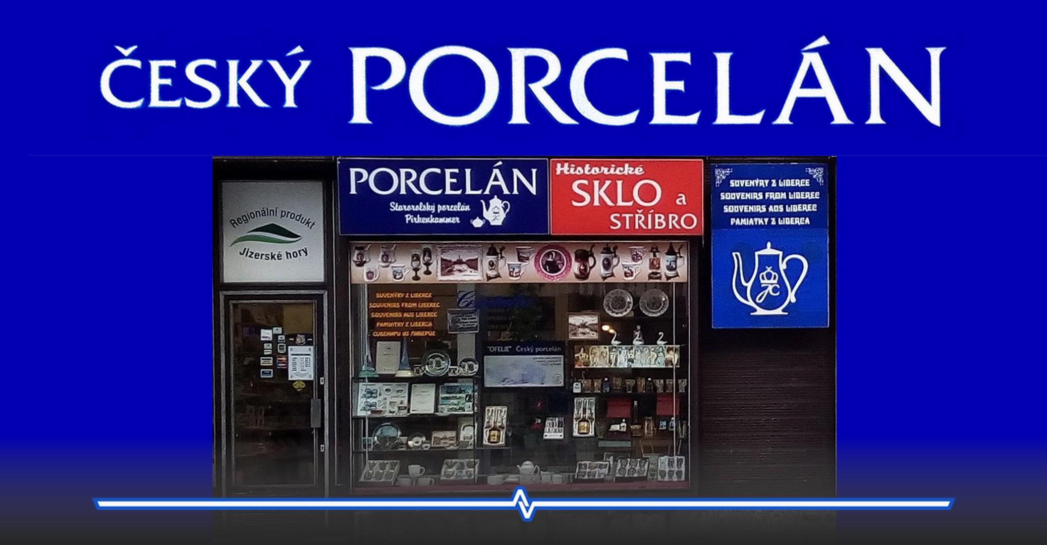 Alfons Mucha, české sklo, porcelán a suvenýry nejen z Liberecka.