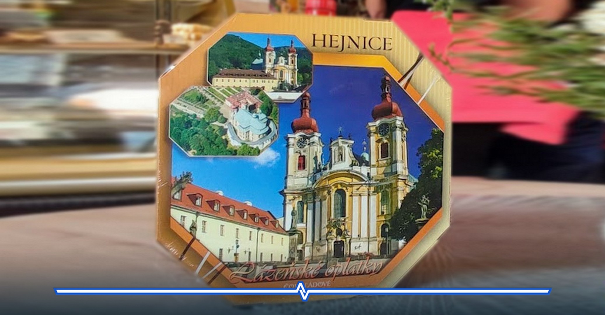 Pestrý výběr lázeňských oplatek v Hejnicích